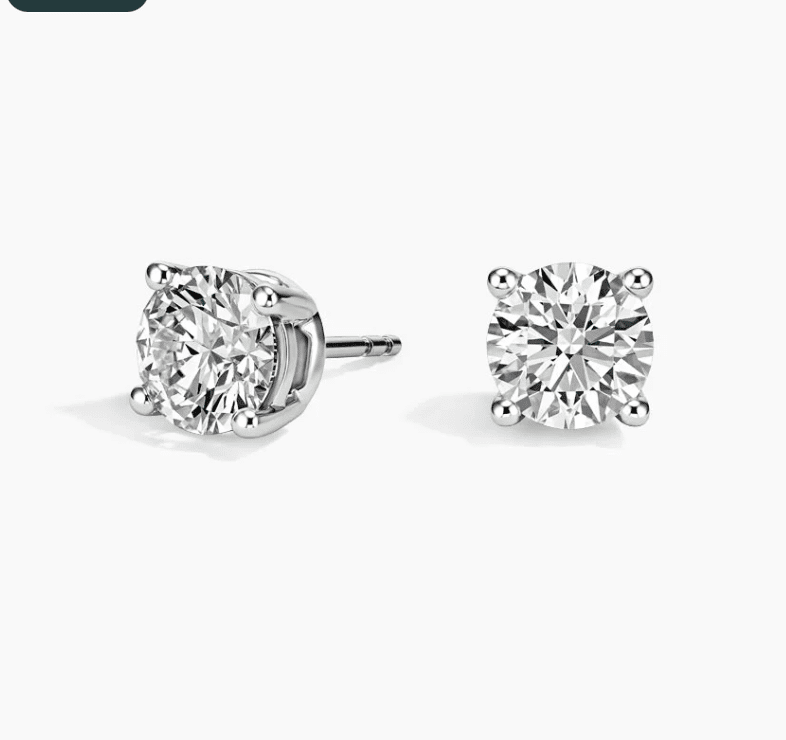 Certified Diamond Stud Earrings (2 ct. tw.)