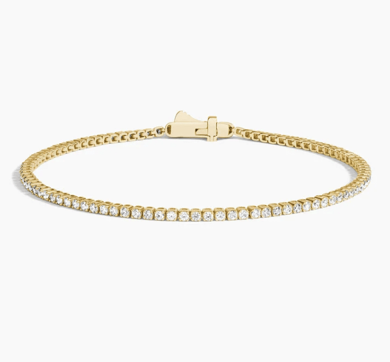 Diamond Tennis Bracelet in 14K Yellow Gold