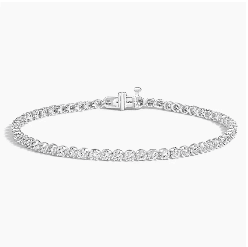 Diamond Tennis Bracelet in 18K White Gold