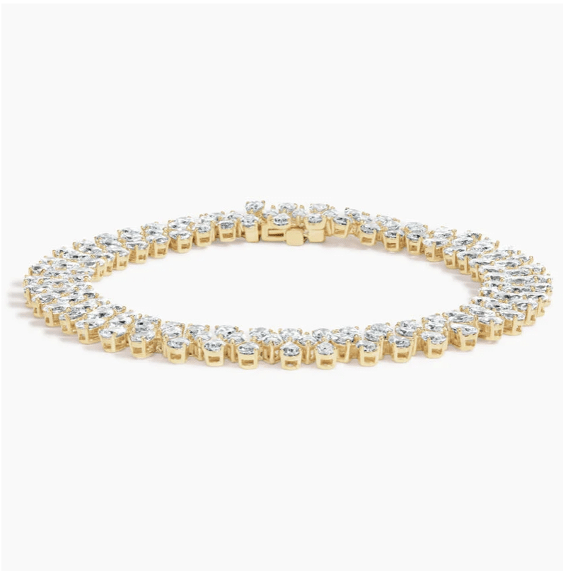 Diamond Tennis Bracelet in 18K Yellow Gold