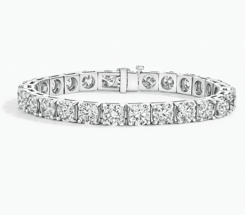 Diamond Tennis Bracelet in 18K White Gold